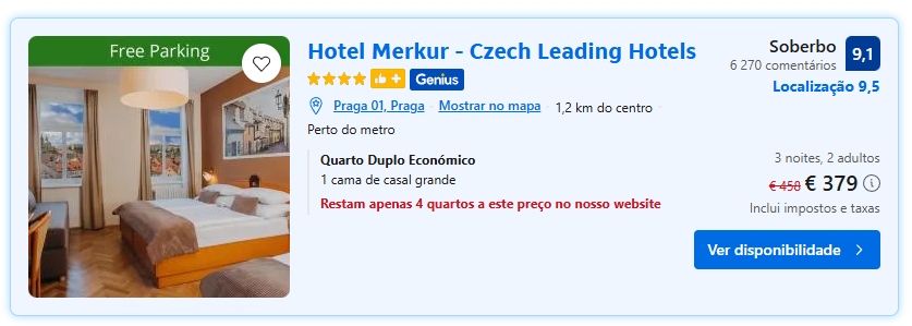 Booking - Principio da Escassez